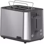 Torradeira Braun HT 1510 GY 6 2 fatias 900 W cinzenta, aço inoxidável
