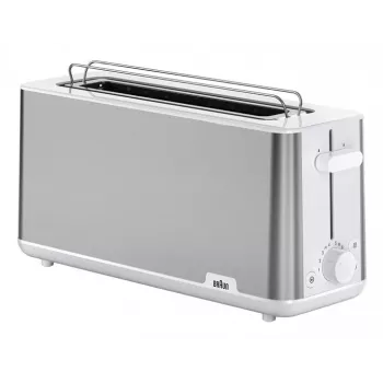 Torradeira Braun HT 1610 1030 W aço inoxidável branca