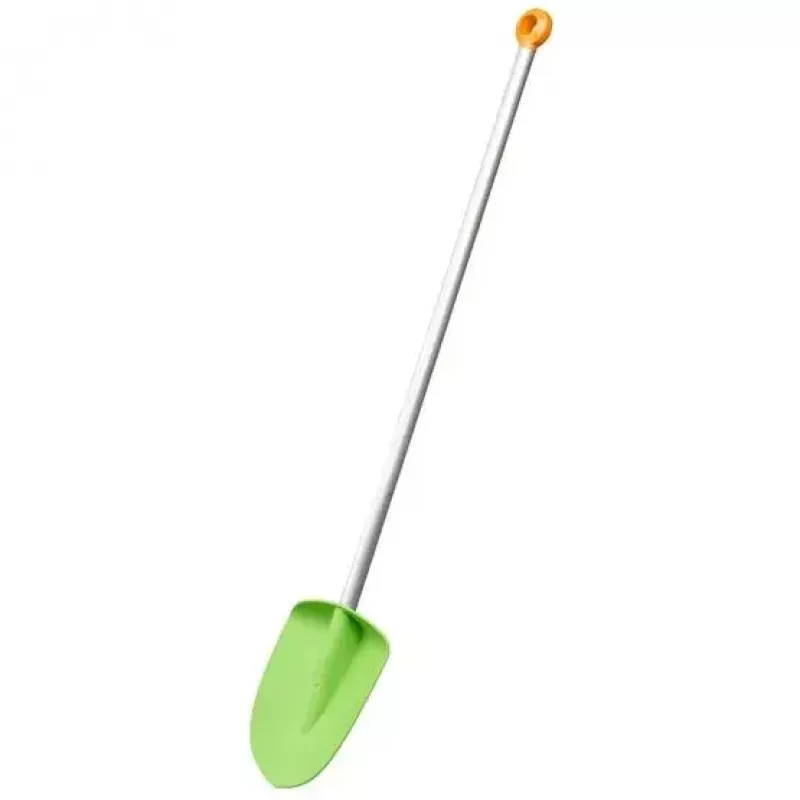 Pá Fiskars MyFirst alumínio-plástico, pá de jardim para criança, verde