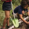 Pá Fiskars MyFirst alumínio-plástico, pá de jardim para criança, verde