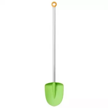 Pá Fiskars MyFirst alumínio-plástico, pá de jardim para criança, verde