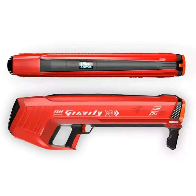 Lançador de água SpyraOne Spyra Gravity vermelho SPGR1R — lançador de água recarregável sem pilhas