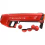Lançador de água SpyraOne Spyra Gravity vermelho SPGR1R — lançador de água recarregável sem pilhas