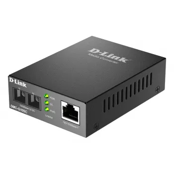 Conversor de media D-Link DMC-G10SC/E 100/1000BaseT para 1000BaseLX SC fibra ótica