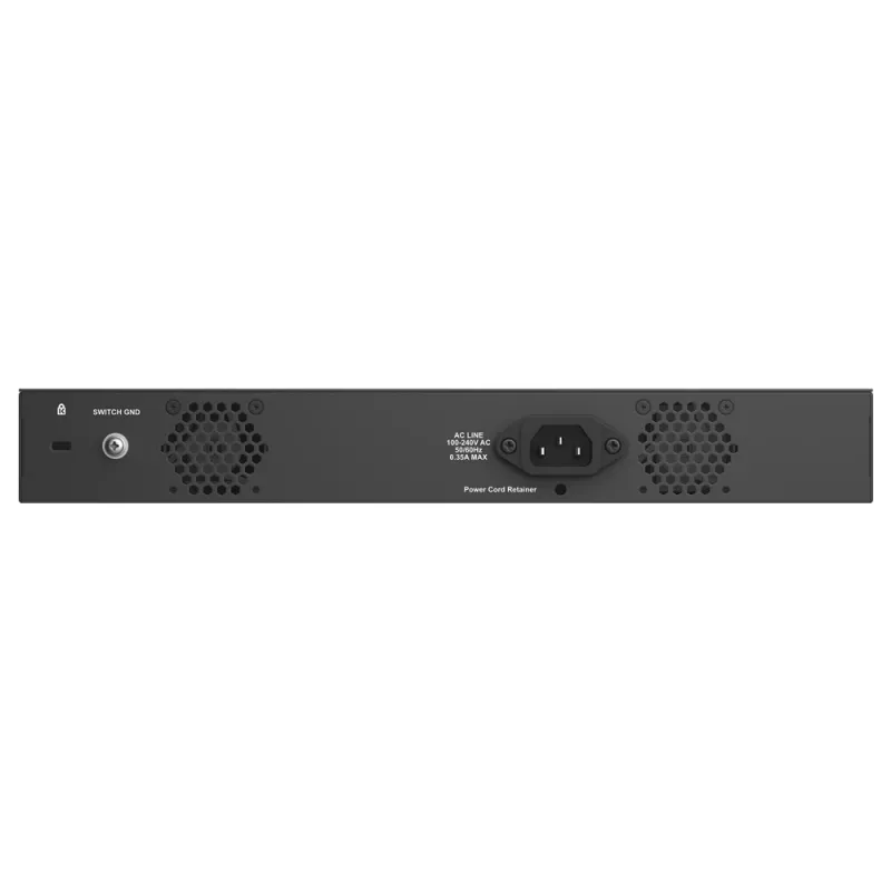 Switch de rede D-Link DMS-1250-10S/E gerido 2.5G Ethernet (100/1000/2500) preto