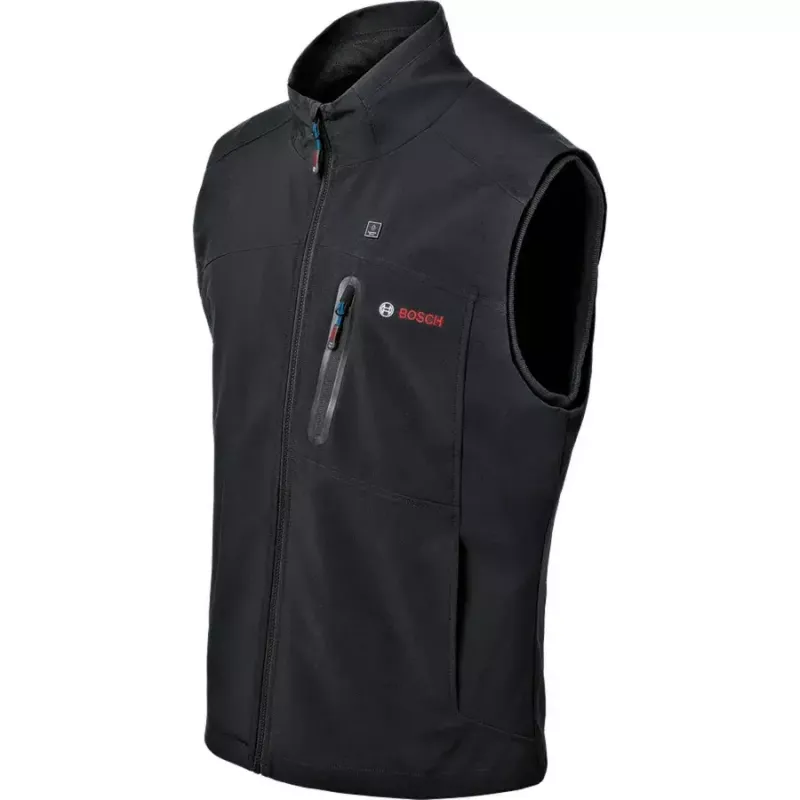 Colete aquecido Bosch GHV 12+18V XA Professional tamanho 3XL preto com carregador e bateria