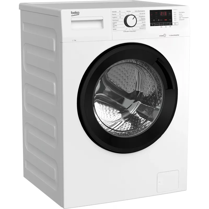 Máquina de lavar roupa Beko WML71432NPA de carregamento frontal 7 kg 1400 rpm branco