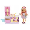 Rainbow High Little Dessert Shop with Kandy 522058-EUC conjunto de brincar com figura de brinquedo, a partir dos 6 anos
