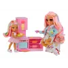 Rainbow High Little Dessert Shop with Kandy 522058-EUC conjunto de brincar com figura de brinquedo, a partir dos 6 anos
