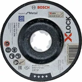 Disco de corte diamantado Bosch 2 608 619 258 11,5 cm segmento de corte contínuo