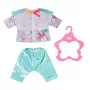 Conjunto de roupa para boneca Zapf Creation BABY born Casual Outfit Aqua 3 anos