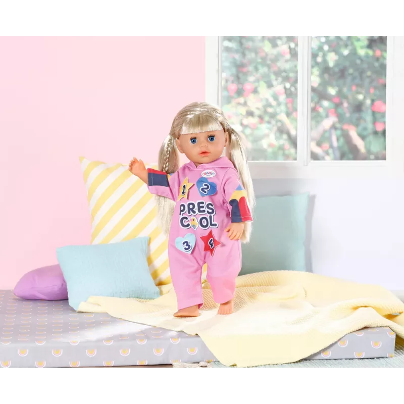 Fato de boneca BABY born Fato de jardim de infância + distintivo 2 anos 55g