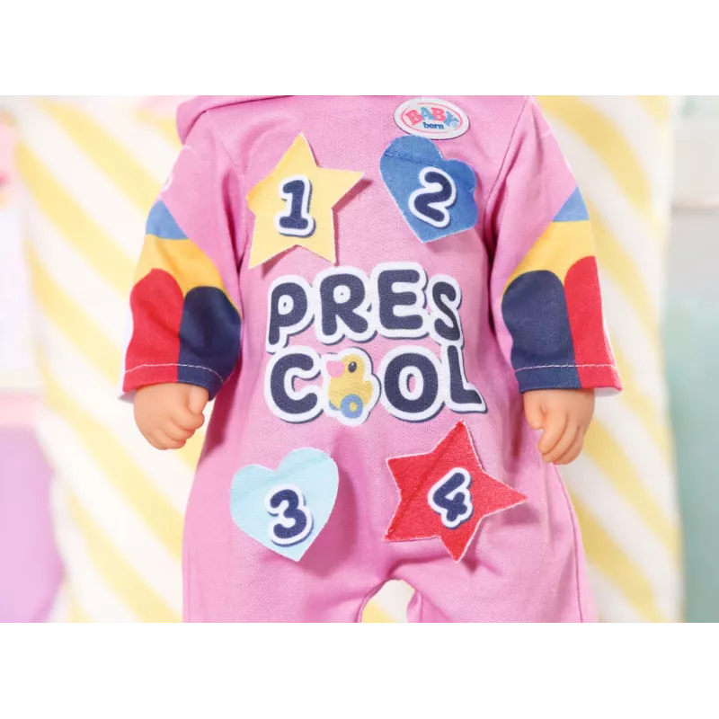 Fato de boneca BABY born Fato de jardim de infância + distintivo 2 anos 55g