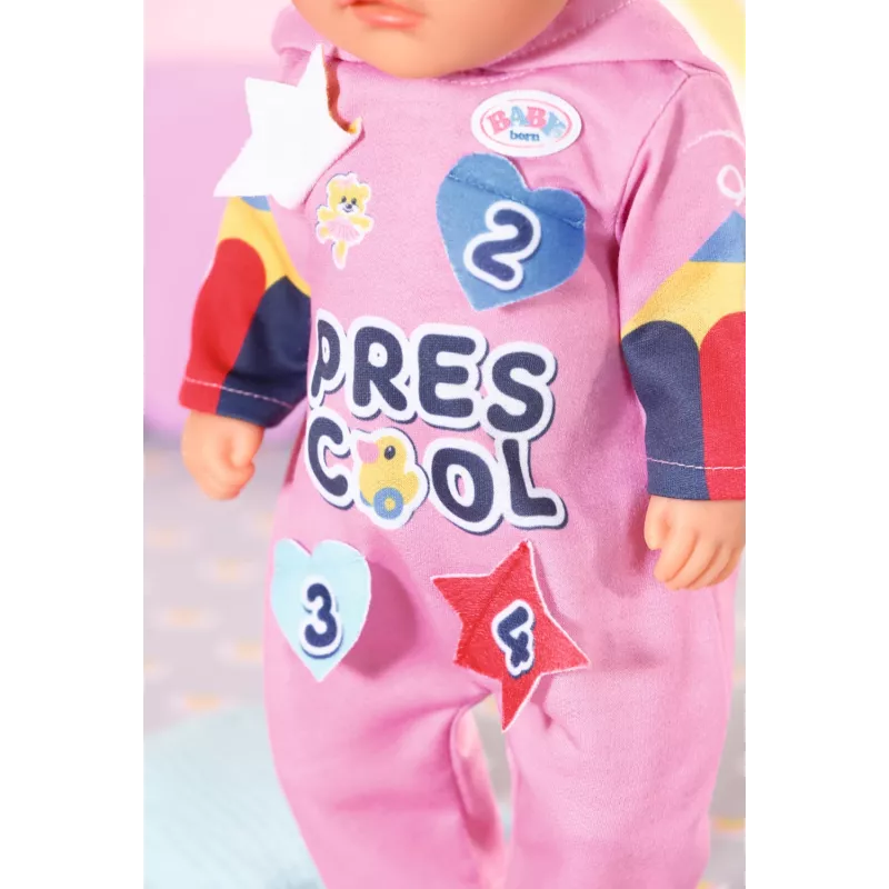 Fato de boneca BABY born Fato de jardim de infância + distintivo 2 anos 55g