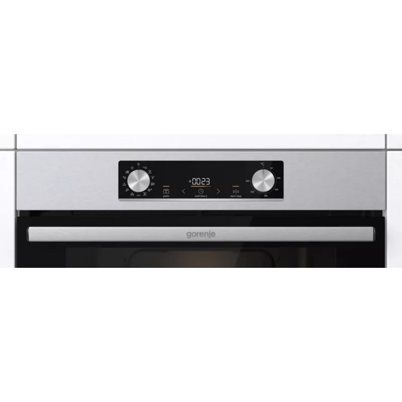 Gorenje BOS6737E13X forno elétrico de encastrar, 77 l, 60 cm, classe energética A, aquecimento grill/ventilado/convencional, aço inoxidável