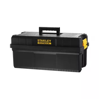 Stanley FatMax FMST81083-1 caixa de ferramentas com degrau, plástico, carga de 30 kg, preto/amarelo