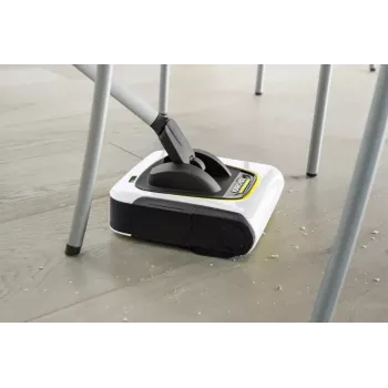 Escova elétrica Karcher KB 5 — sem fios Li-Ion 3,6 V, 30 min de autonomia, 230 mm de largura, sem saco 0,37 L