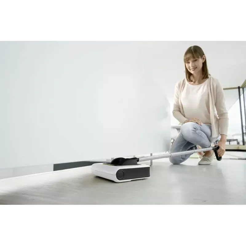 Kärcher KB 5 1.258-050.0 vassoura elétrica sem fios, sem saco, 0,37 l, preto/branco