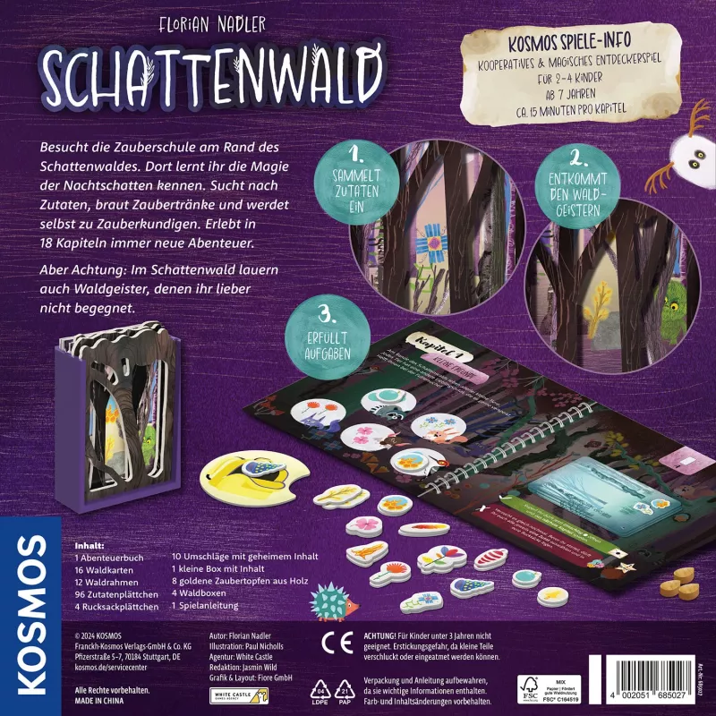Kosmos 47855932 Jogo de tabuleiro/cartas 15 min Viagem/Aventura
