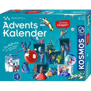 Kosmos As mais belas experiências de Natal Calendário de advento de experiências, 8+