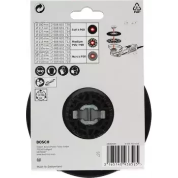 Bosch 2 608 601 716 Acessório para rebarbadora Prato de apoio