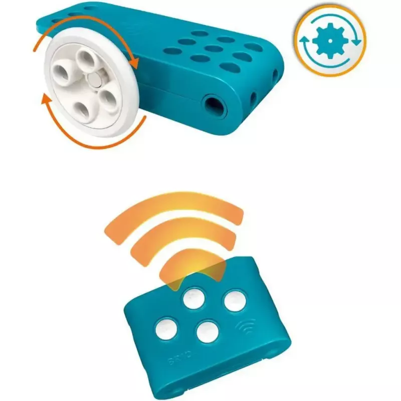 Ravensburger BRIO Builder carro com controlo remoto — conjunto de brinquedo de construção, veículo telecomandado