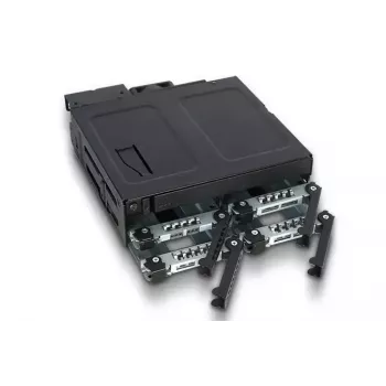 Tampa para baía de unidade Icy Dock MB604SPO-B preto