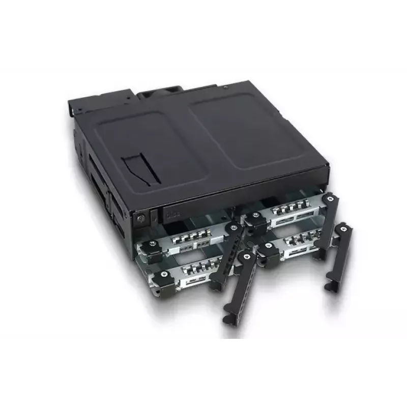 Tampa para baía de unidade Icy Dock MB604SPO-B preto
