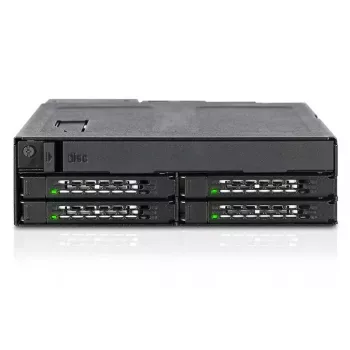 Tampa para baía de unidade Icy Dock MB604SPO-B preto