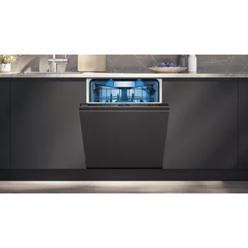 Máquina de lavar loiça totalmente encastrável Siemens iQ700 SN87TX02CE — 14 conjuntos de louça, energia A, 42 dB, 60 cm