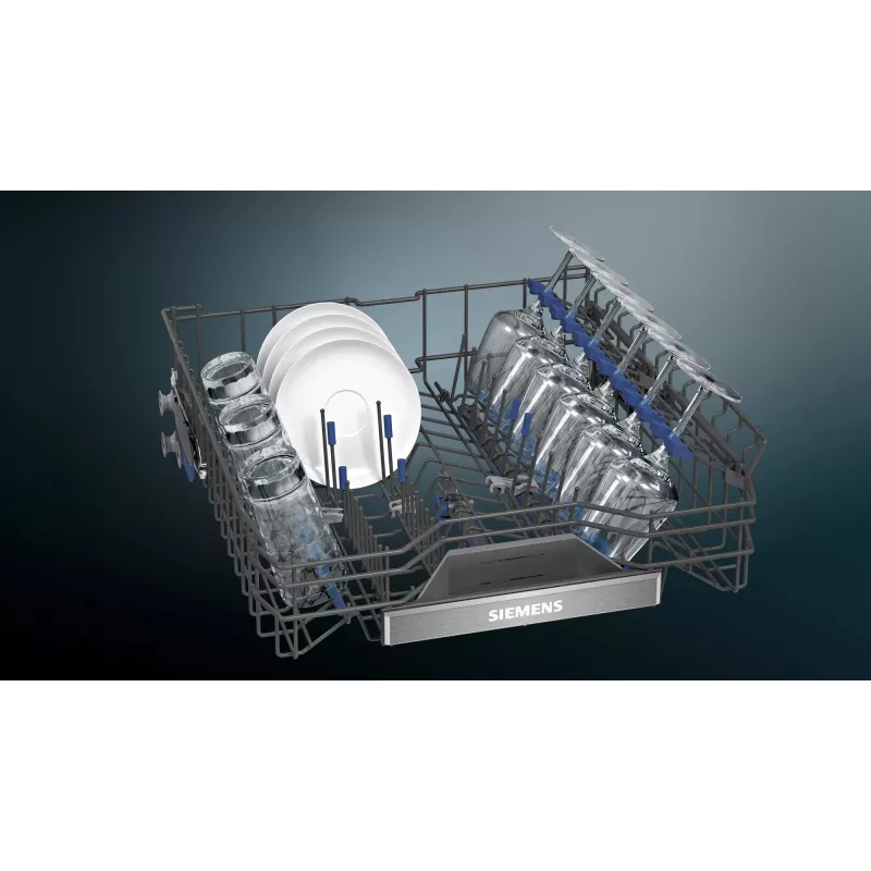 Máquina de lavar loiça totalmente encastrável Siemens iQ700 SN87TX02CE — 14 conjuntos de louça, energia A, 42 dB, 60 cm