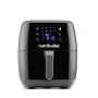 Fritadeira de ar quente NUTRIBULLET XXL Digital fritadeira de ar quente 7 L 1800 W preto, 8 programas, controlo tátil