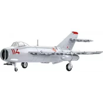 Cobi brinquedo de construção MiG-17 código NATO Fresco modelo 5823 – conjunto de blocos da Cobi