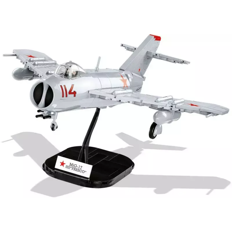 Cobi brinquedo de construção MiG-17 código NATO Fresco modelo 5823 – conjunto de blocos da Cobi