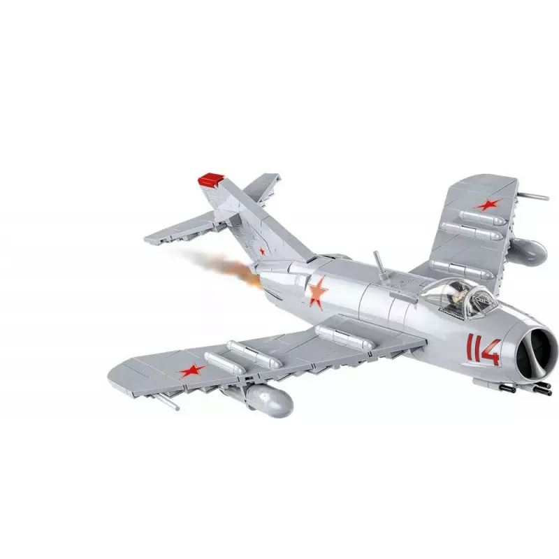 Cobi brinquedo de construção MiG-17 código NATO Fresco modelo 5823 – conjunto de blocos da Cobi