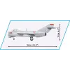 Cobi brinquedo de construção MiG-17 código NATO Fresco modelo 5823 – conjunto de blocos da Cobi