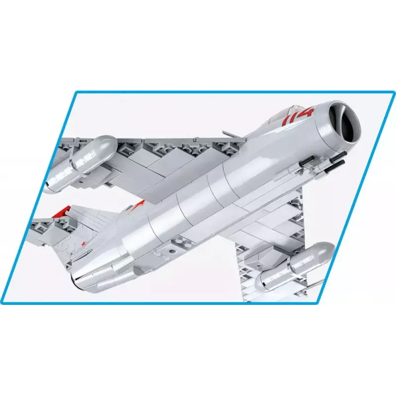 Cobi brinquedo de construção MiG-17 código NATO Fresco modelo 5823 – conjunto de blocos da Cobi