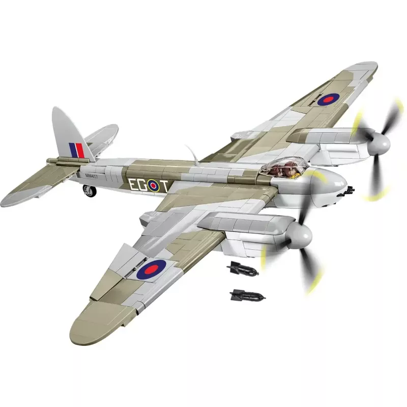 Cobi brinquedo de construção De Havilland DH-98 Mosquito 5735 kit de montagem à escala 1:32