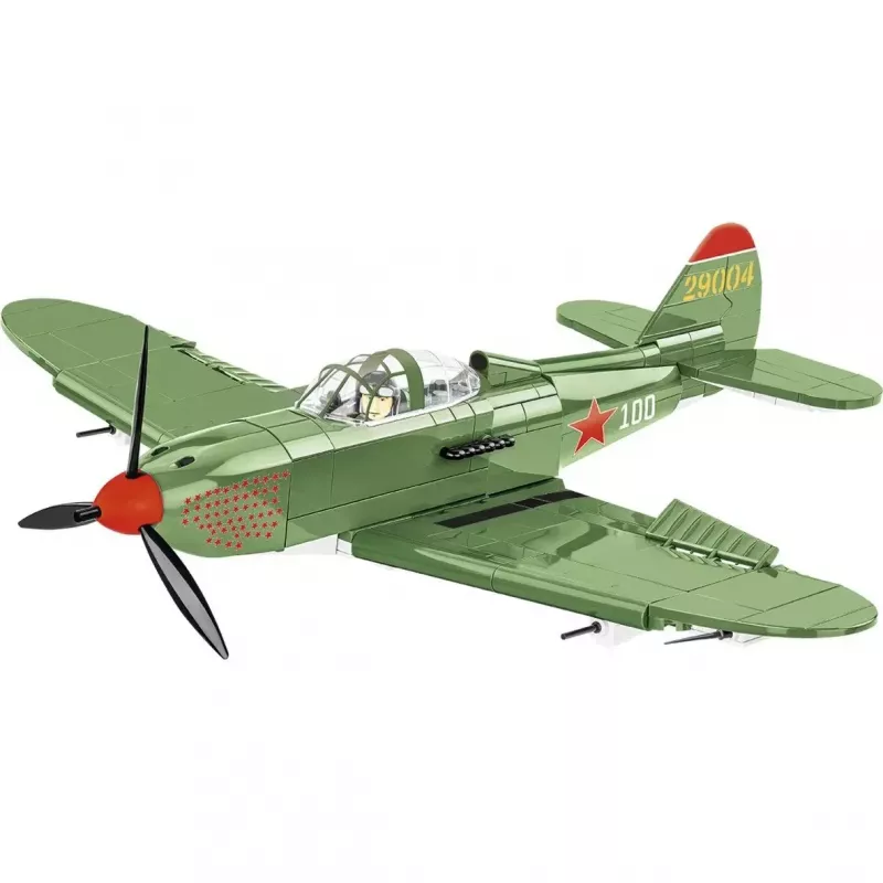 Cobi brinquedo de construção Bell P-39Q Airacobra verde-azeitona conjunto modelo da Cobi
