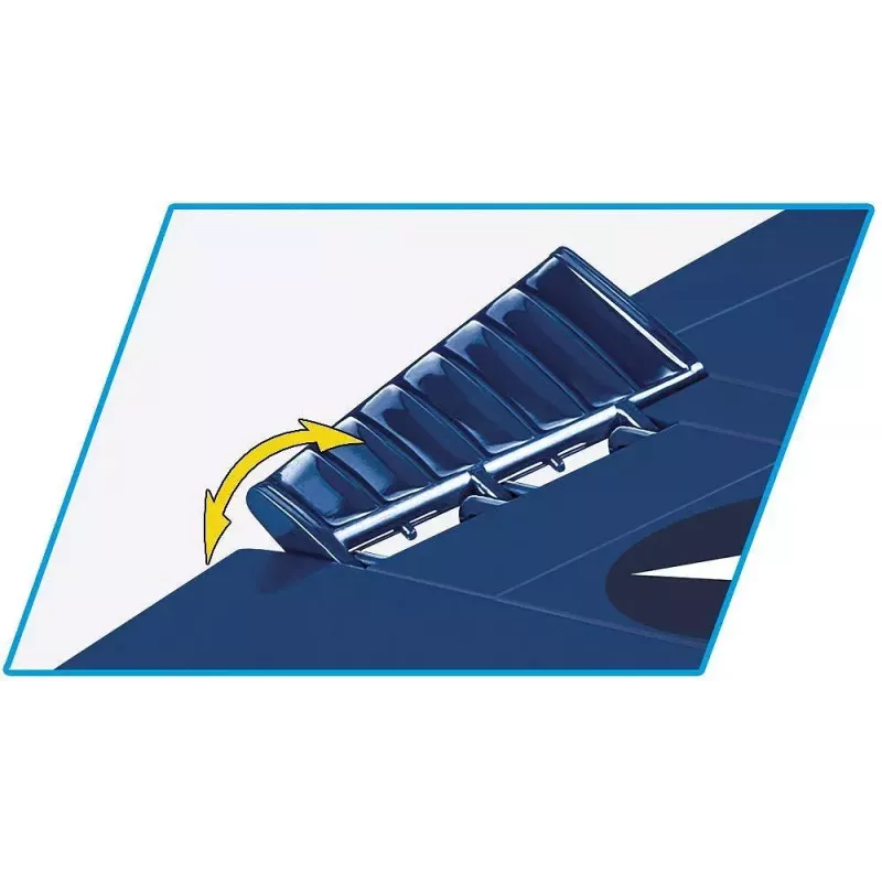 Blocos de construção COBI F4F Wildcat Northrop Grumman 375 peças
