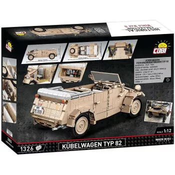 Baukasten COBI Kübelwagen Typ 82 1326 peças World War II