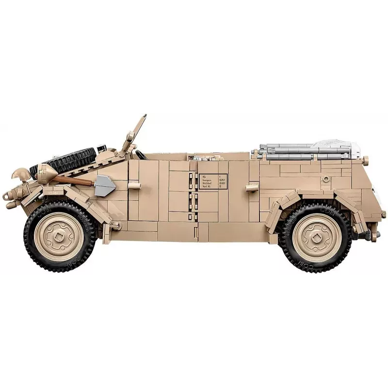 Cobi COBI-2803 Kübelwagen Typ 82 conjunto de construção, 1326 peças, série Historical Collection, plástico, 10+