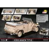 Cobi COBI-2803 Kübelwagen Typ 82 conjunto de construção, 1326 peças, série Historical Collection, plástico, 10+