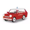 Baukasten Cobi Trabant 601 Universal Feuerwehr Set modelo 24555, conjunto de blocos de construção