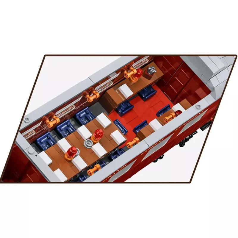Brinquedo de construção Cobi Compiègne Waggon 11. November 1918 COBI-6291 conjunto de montagem