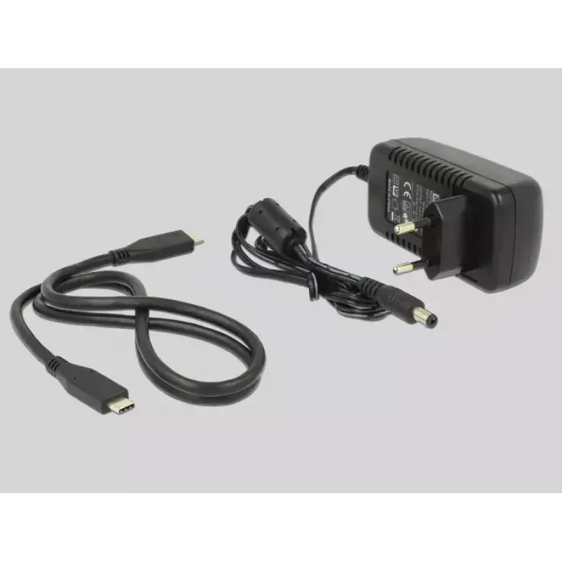 Delock - Docking station para HDD Baías: 1 - SATA 6Gb/s - USB 3,1 (Gen 2) - Preto (63958)