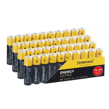 Pilha Intenso 7501520 Energy Ultra Alcalina AA Mignon pack de 40