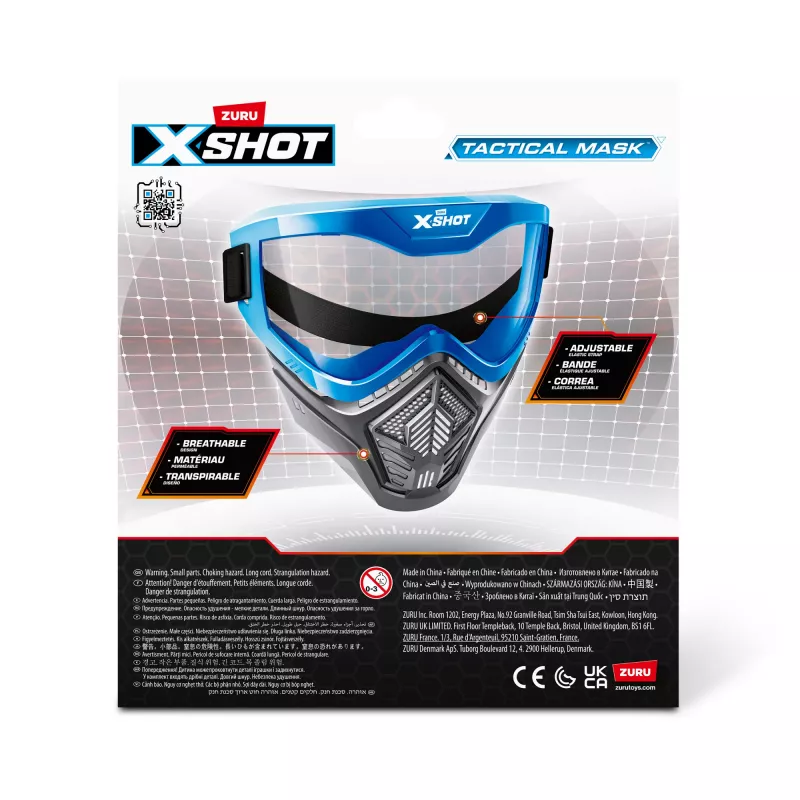 Máscara tática XSHOT ZURU