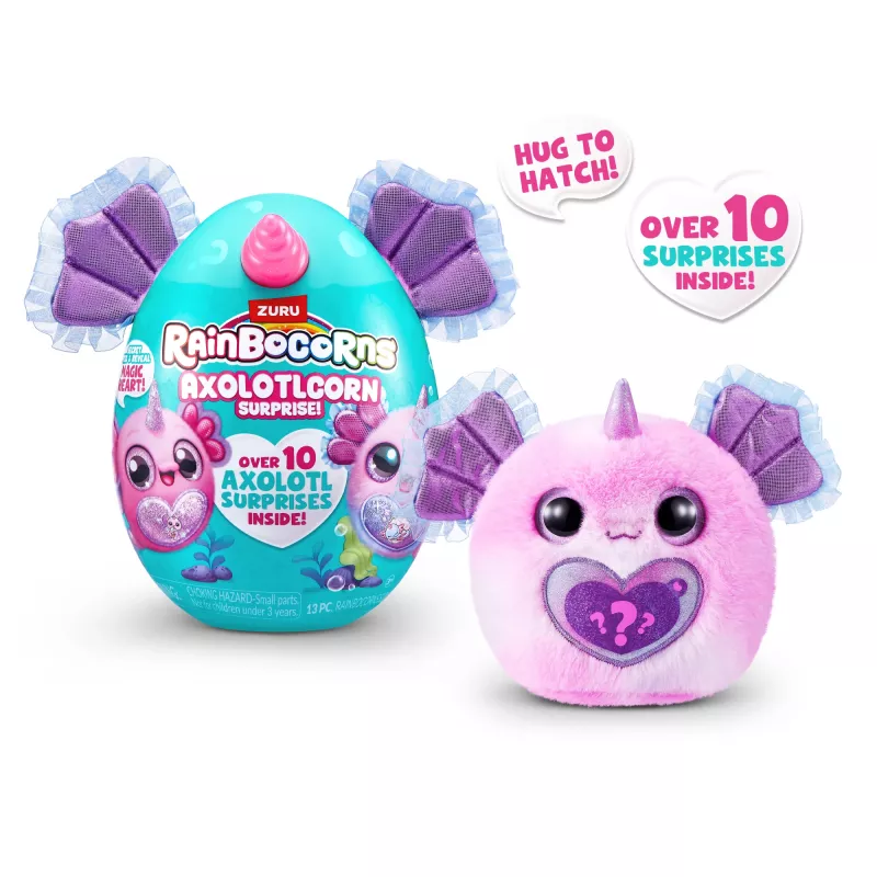 Rainbocorns Axolotlcorn Surprise, animal, 3 anos, multicolorido