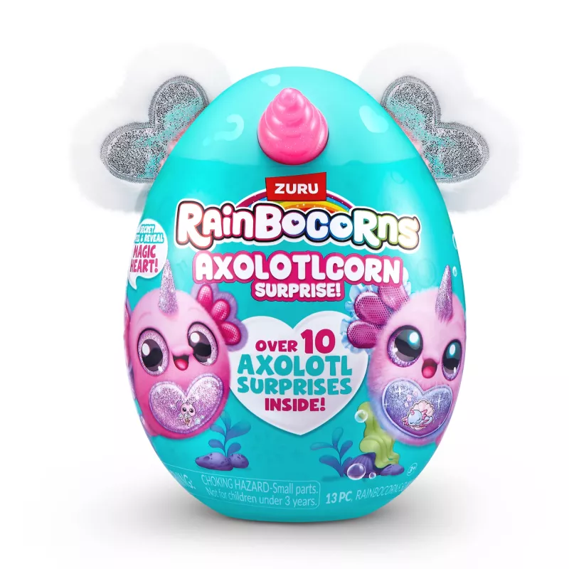 Rainbocorns Axolotlcorn Surprise, animal, 3 anos, multicolorido